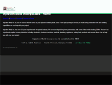 Tablet Screenshot of injectionmoldinc.com